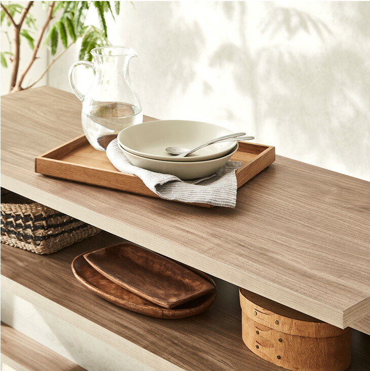 キッチンカウンター 幅165 L字 間仕切り 完成品 バーカウンター