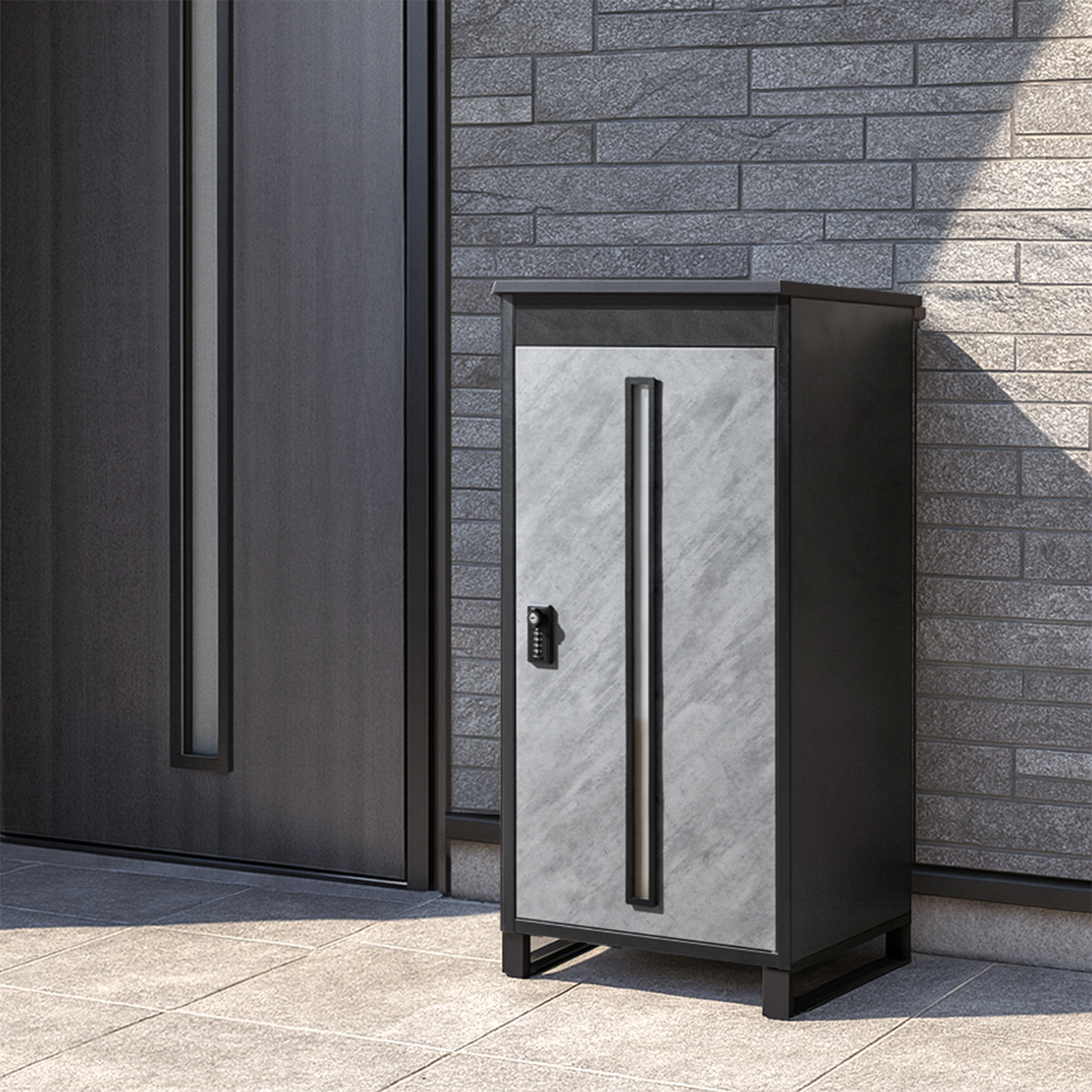 宅配ボックス　戸建住宅屋外設置用 宅配ボックス 戸建 大型 屋外 おしゃれ 一戸建て用 防水 大容量 後付け