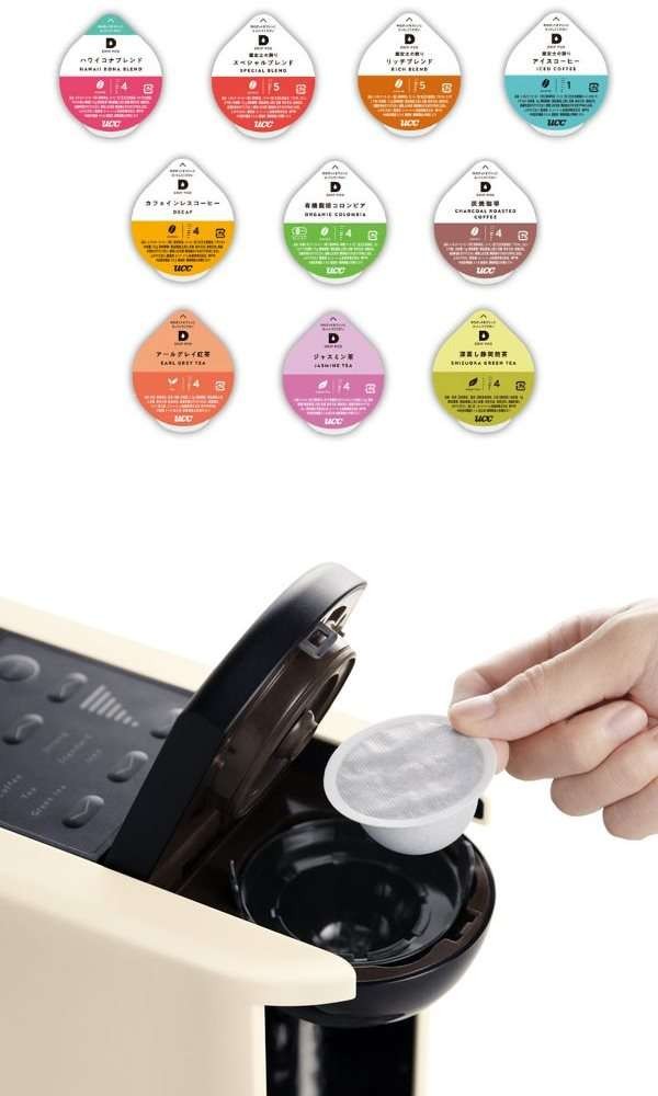 UCC(上島珈琲) DPMB002 ドリップポッドUCC DRIP POD マンデリンブラジル 12P コーヒーメーカー