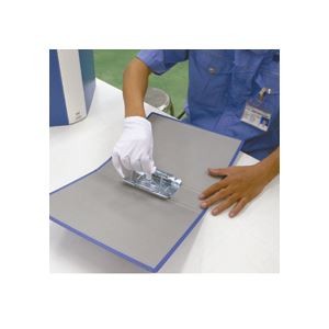 ds-970375　（まとめ）TANOSEE　両開きパイプ式ファイル　A4タテ　50mmとじ　青　30冊　(ds970375)