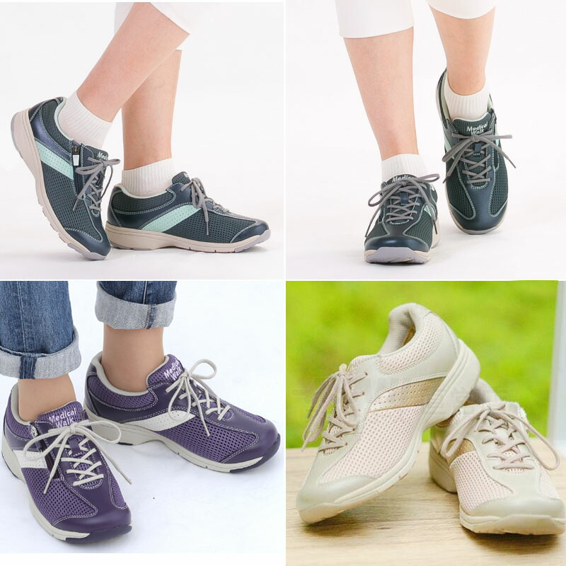 アサヒシューズ メディカルウォーク MS-L ウォーキングシューズ ひざに