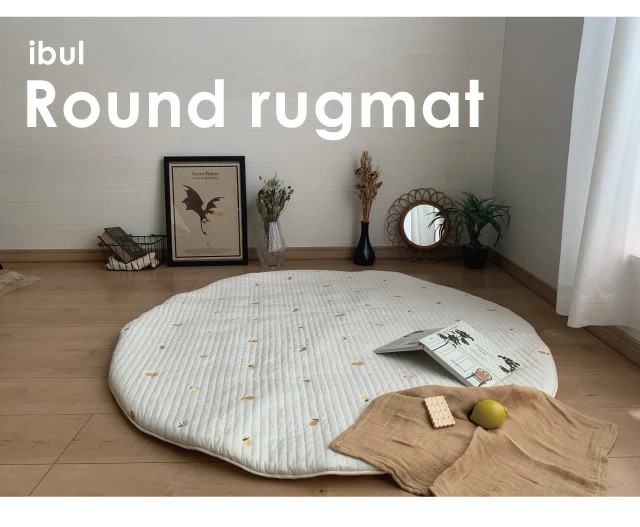 mela-B Roundrugma サニーマット　ラウンドマット　スタームーン マット[Mat]