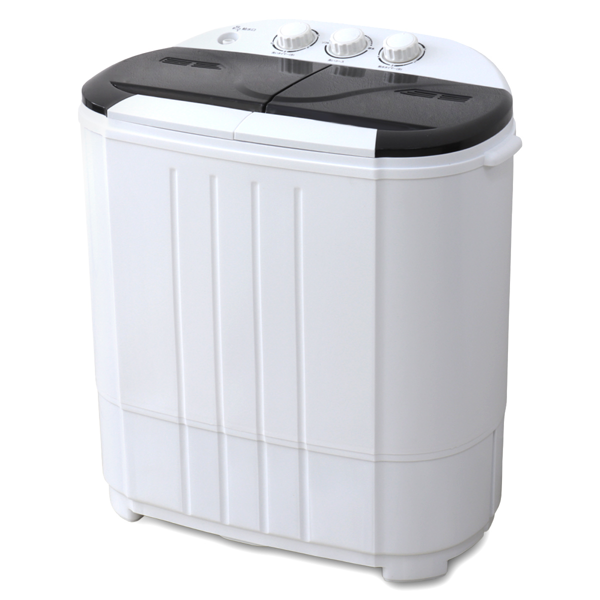 洗濯機 小型 二槽式 縦型 一人暮らし 3.6kg コンパクト 脱水 