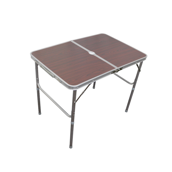 MERMONT アルミテーブル 折りたたみ 90cm アウトドア キャンプ ロー