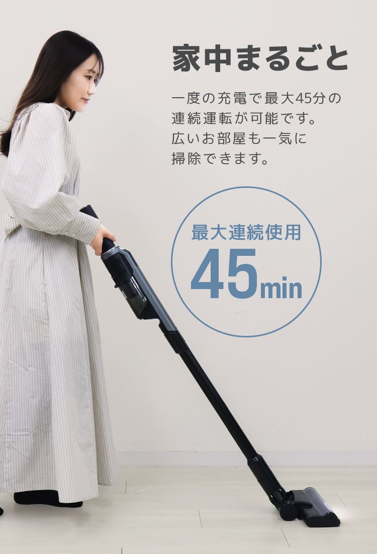 WEIMALL（ウェイモール） 掃除機 コードレス サイクロン クリーナー