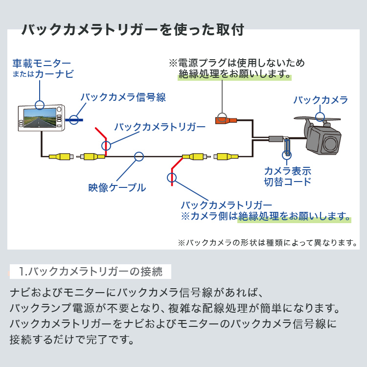 バックカメラ 小型 防水 リア CMOS IP68 カメラ 小型 広角170度  リアカメラ 角度調整可 車載バックカメラ ガイドライン付 送料無料 | WEIMALL | 11