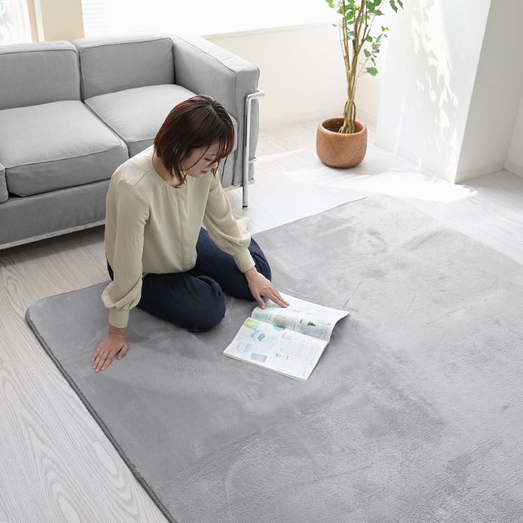 WEIMALL（ウェイモール） ラグ カーペット 2畳 洗える マット