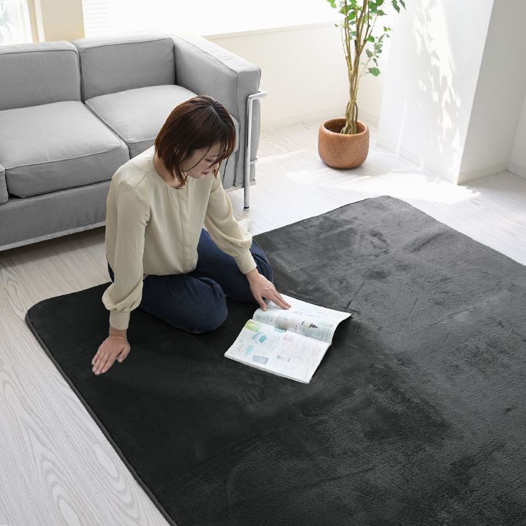 WEIMALL（ウェイモール） ラグ カーペット 1.5畳 洗える マット
