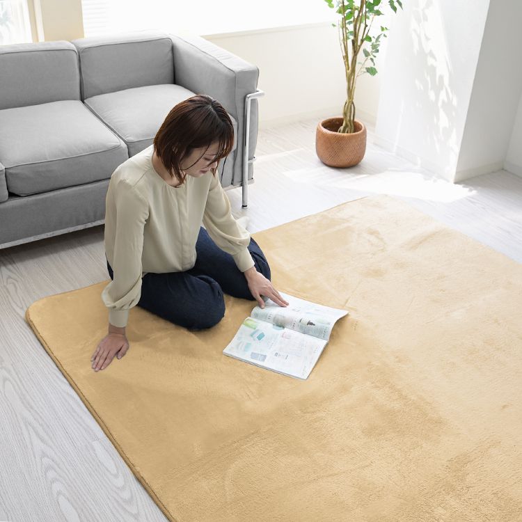 WEIMALL（ウェイモール） ラグ カーペット 1.5畳 洗える マット