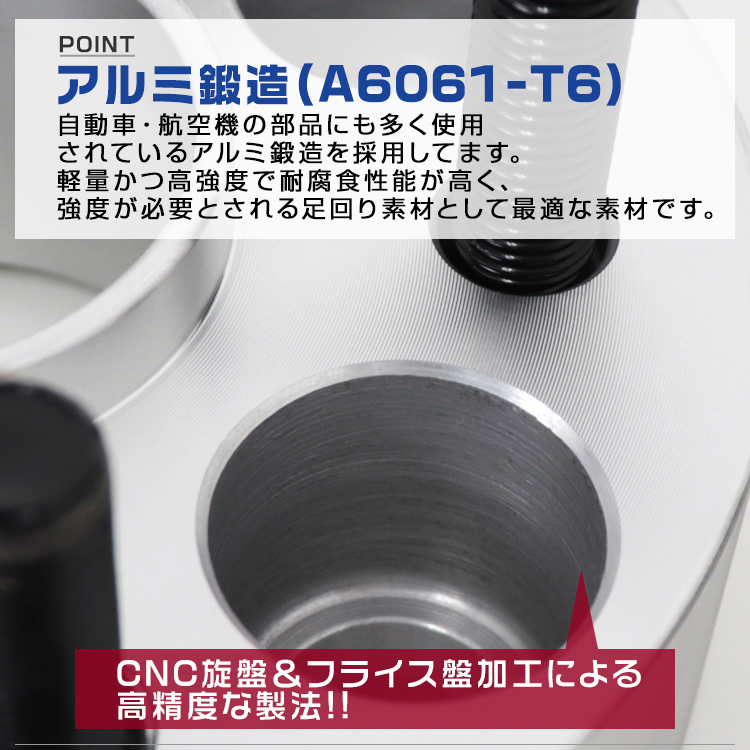 Durax スペーサー 20mm シルバー 114.3-5H-P1.5 HC73 ハブセン