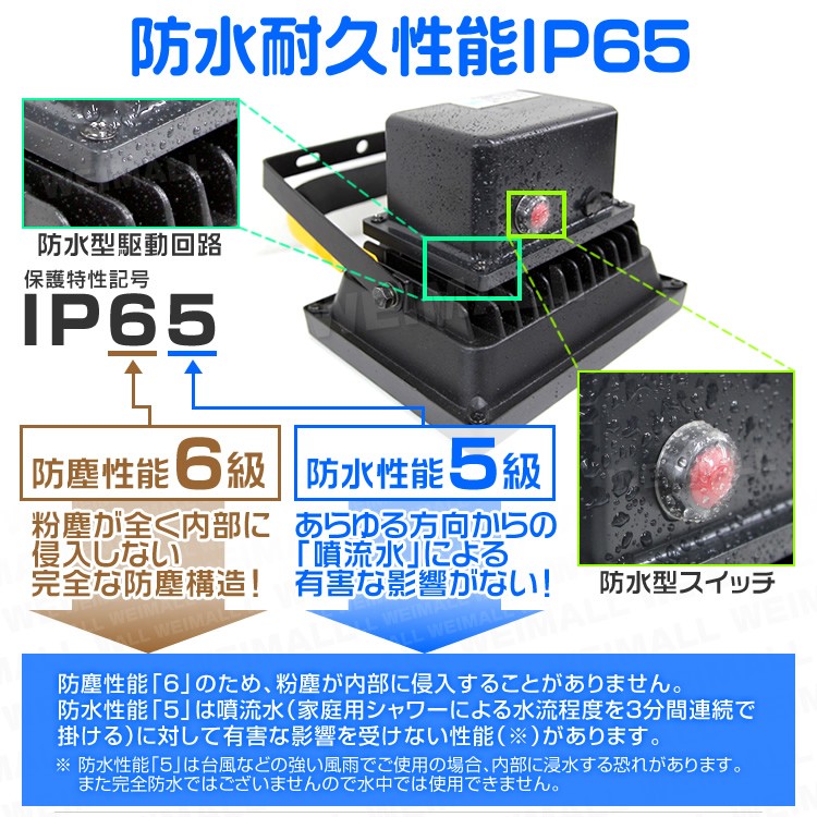 投光器 led 屋外 充電式 20W 携帯タイプ 昼光色 コードレス LED