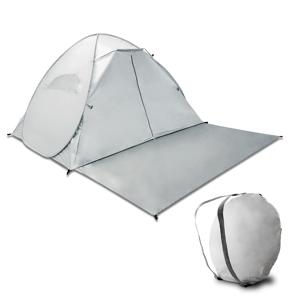 WEIMALL テント ワンタッチ 250cm 軽量 ポップアップテント 1人