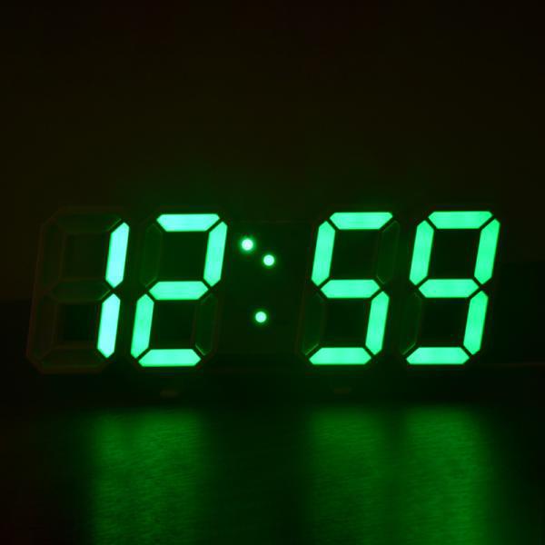 デジタル時計 壁掛け 置き時計 おしゃれ 光る led 3D 大型 大きい usb 夜光 温度計 LED 北欧 カレンダー アラーム 目覚まし時計 敬老の日 ギフト プレゼント｜tarakosaiko｜05