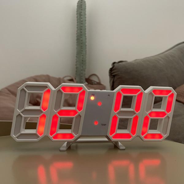 デジタル時計 壁掛け 置き時計 おしゃれ 光る led 3D 大型 大きい usb 夜光 温度計 LED 北欧 カレンダー アラーム 目覚まし時計 敬老の日 ギフト プレゼント｜tarakosaiko｜06