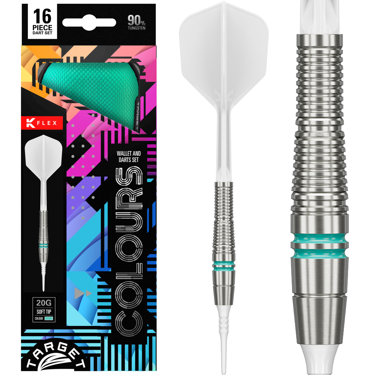 Target（ターゲット） 初心者向けダーツ ケース付き TARGET COLOURS G4