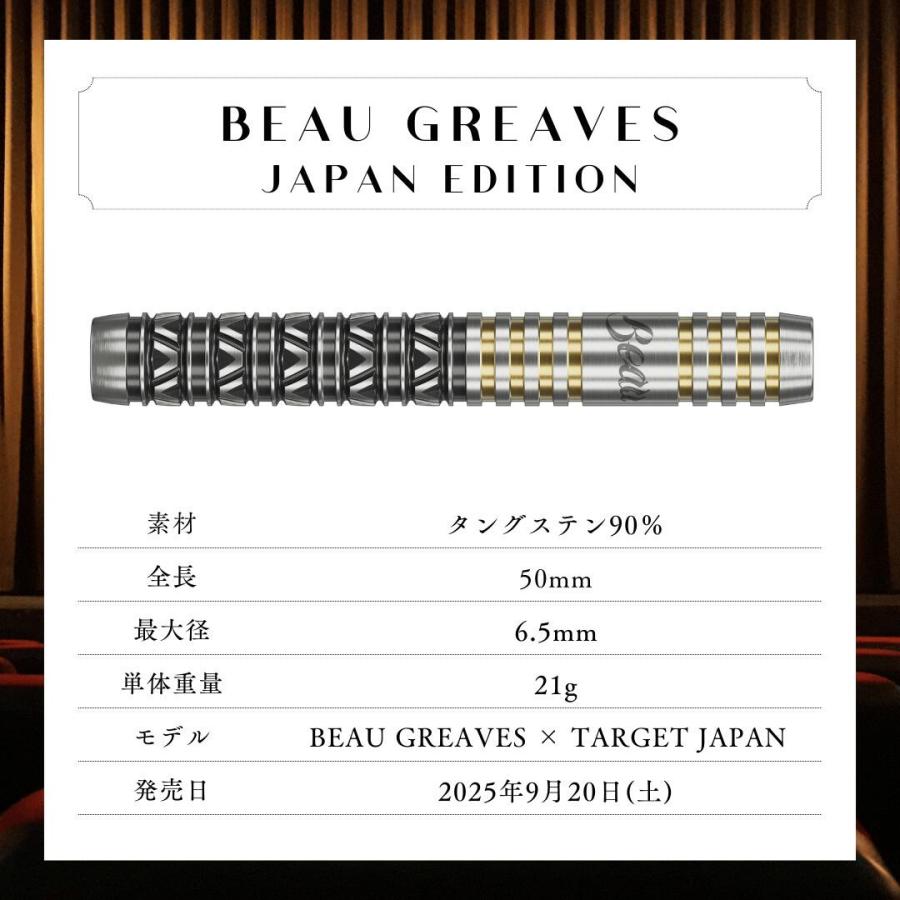 Target（ターゲット） TARGET BEAU GREAVES JAPAN EDITION 90% 21G 2BA