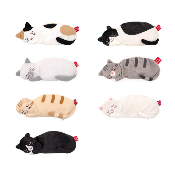 アイピロー l ホット アイス アイマスク 2way l 猫 ネコ ねこ 動物 レンジ 目元 ひんやり クール 温め かわいい プレゼント ギフト 猫好き メール便｜tarohana-shop｜03