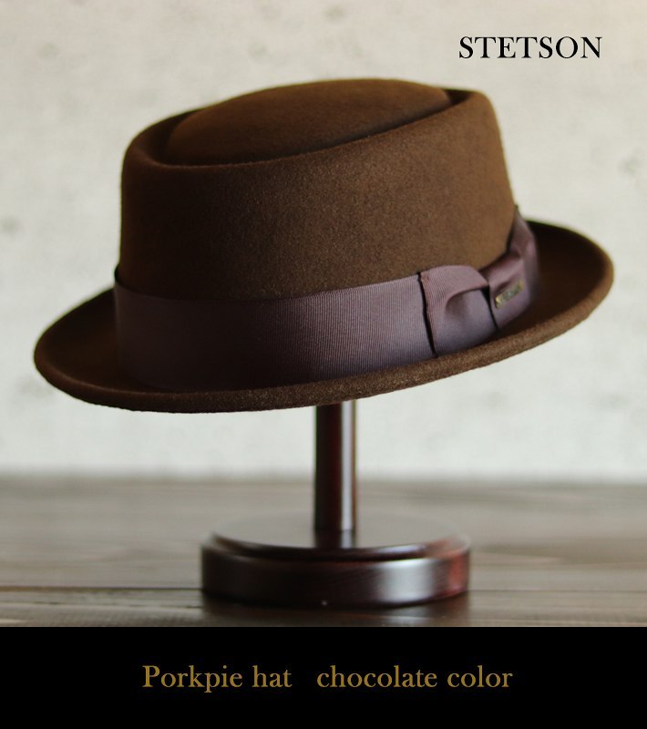 ステットソン ポークパイ ハット CRANSTON STETSON HAT