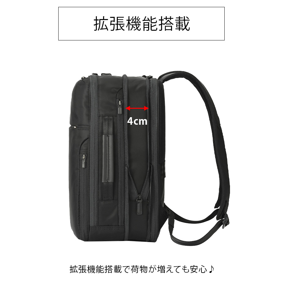 Ace（エース） 【ace.GENE】 68007 ガジェタブルR リュック 15-20L