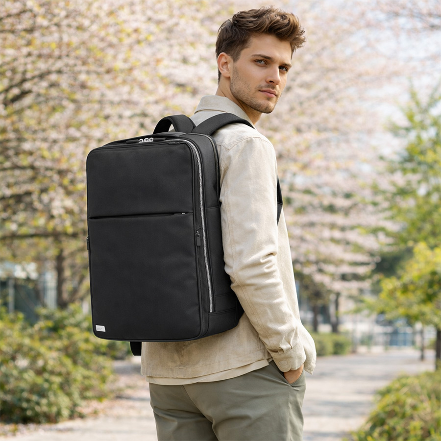 R　エース　ガジェタブルSF ビジネスリュック 16L ブラック ace.／エース ガジェタブル SF リュック 16L 68783(01：ブラック): ace