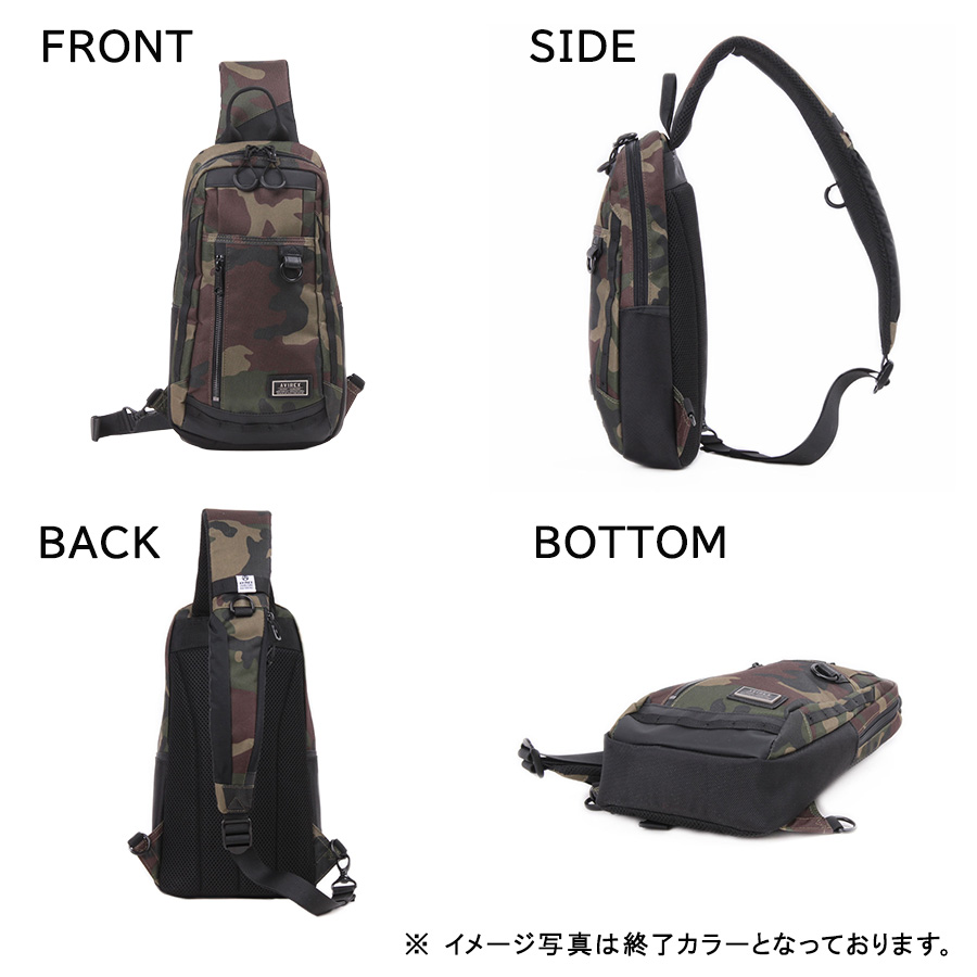 AVIREX ax2051 ソリッド ショルダーバッグ 斜め掛け 鞄 カバン かばん 