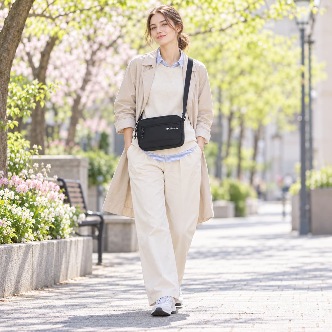 Columbia one shoulder bag 格子柄 y2k コロンビア Columbia（コロンビア） ショルダーバッグ DoodyGarden ショルダー