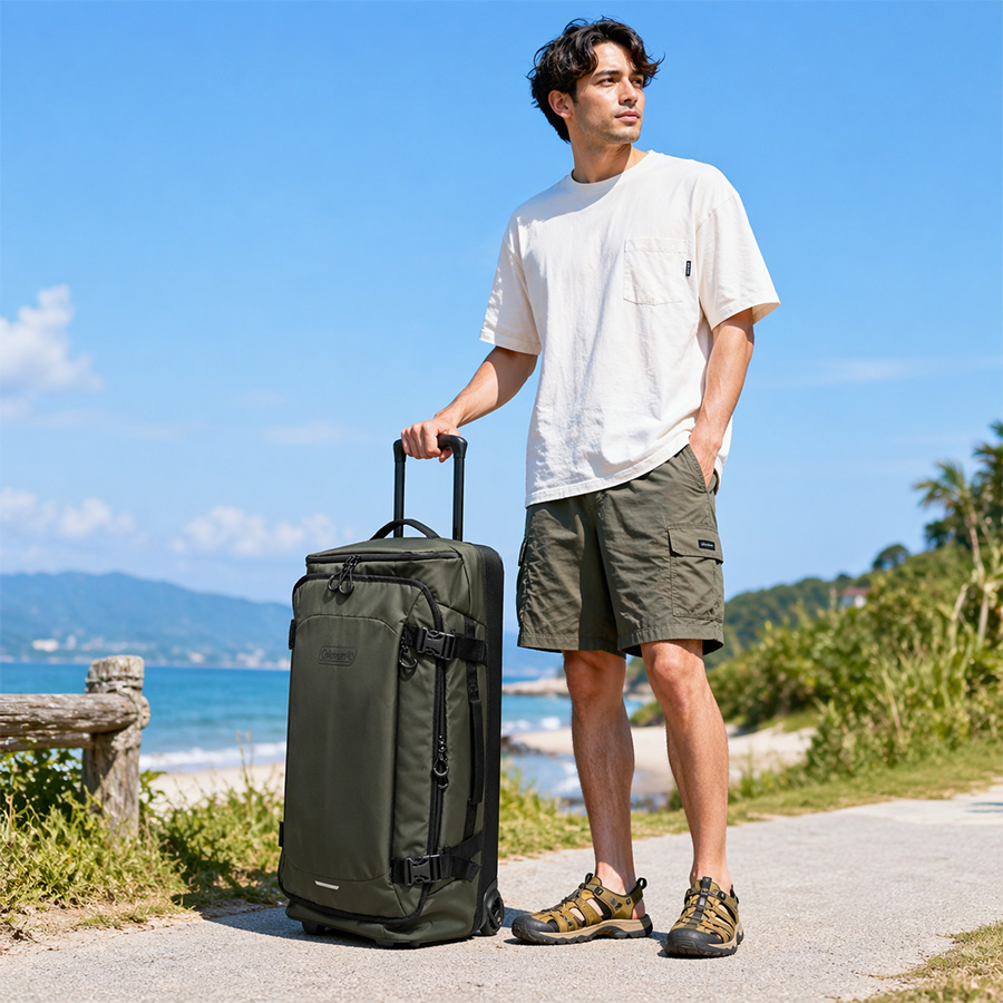 Coleman（コールマン） ボストンキャリー キャリーバッグ 80L 大容量