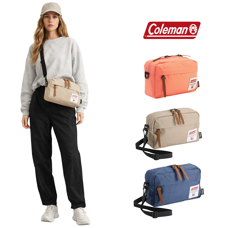 Coleman アメリカンクラシック ポーチ 4L ショルダーバッグ 斜め掛け