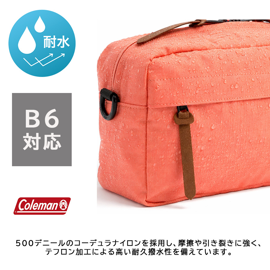 Coleman アメリカンクラシック ポーチ 4L ショルダーバッグ 斜め掛け