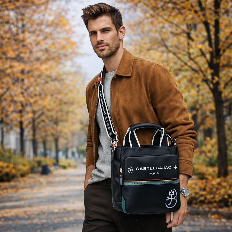 CASTELBAJAC ショルダーバッグ ブラウン 2way CASTELBAJAC（カステルバジャック） ショルダーバッグ 2WAY バッグ