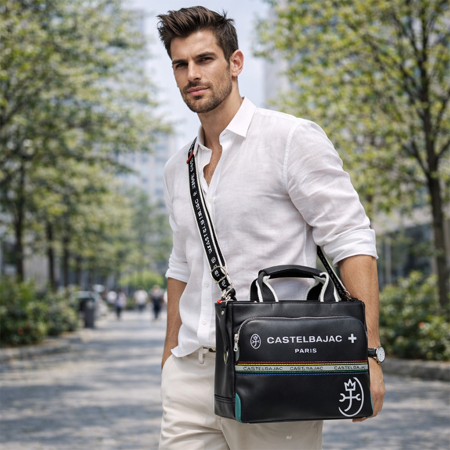 CASTELBAJAC シャアル 2wayドライビングトート トートバッグ 