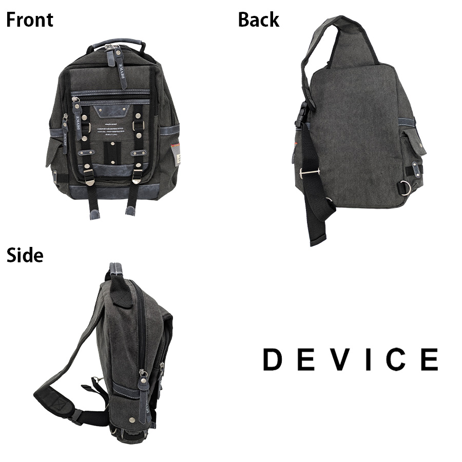 DEVICE（PORTER） 【DEVICE】 dbh30048 メガボディバッグ 斜め掛け