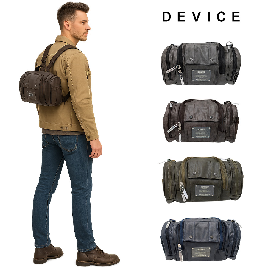 DEVICE（PORTER） 【DEVICE】 dwg50088 4WAY ヒップバッグ 斜め掛け