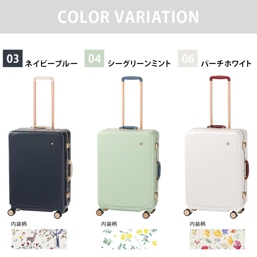 HaNT 【HaNT】05192 メトロノーム キャリーケース52L スーツケース 大
