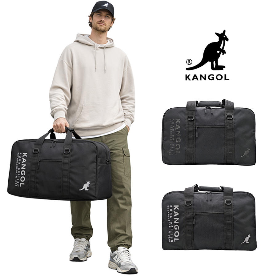 KANGOL（カンゴール） ボストンバッグL 大容量 宿泊 旅行 修学旅行