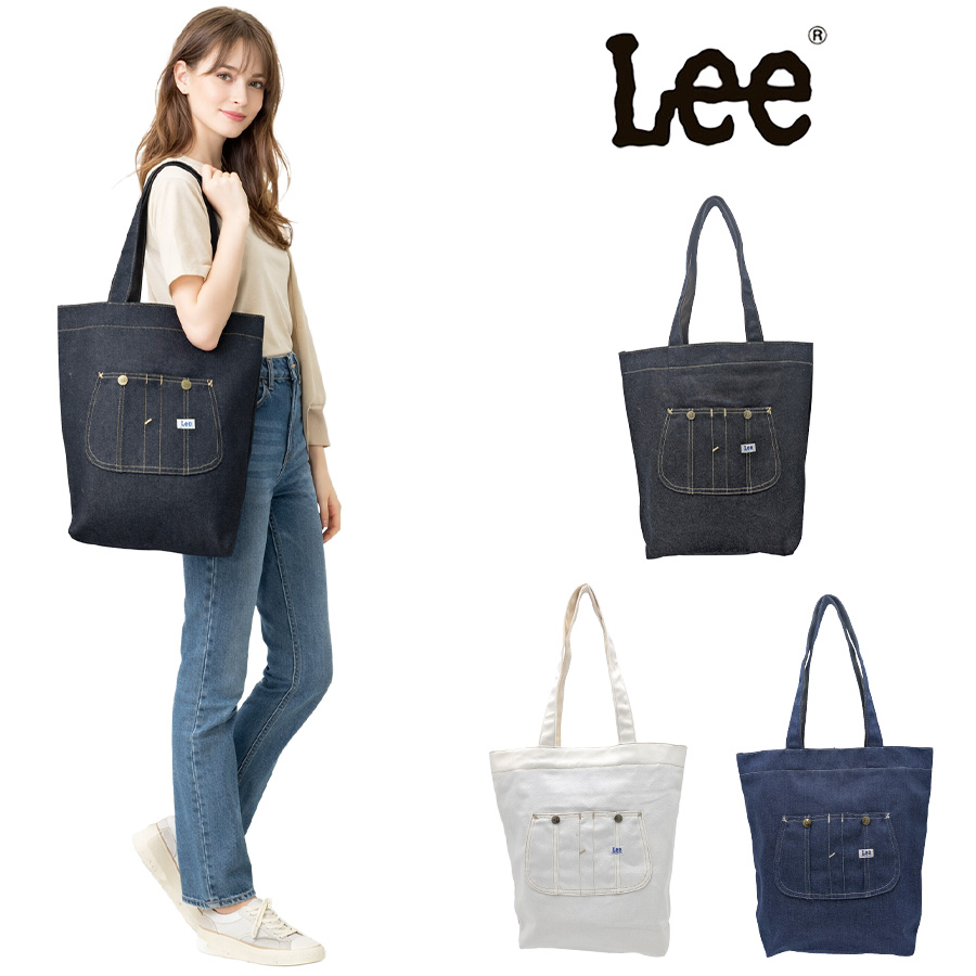 Lee（リー） トートバッグ 手持ち 肩掛け 大容量 サブバッグ 通勤 通学
