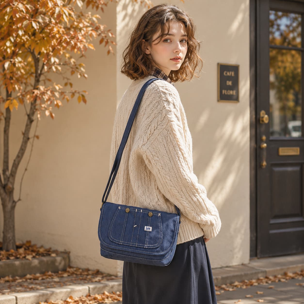 Lee（リー） フラップショルダー 斜め掛け 斜め掛けバッグ かばん