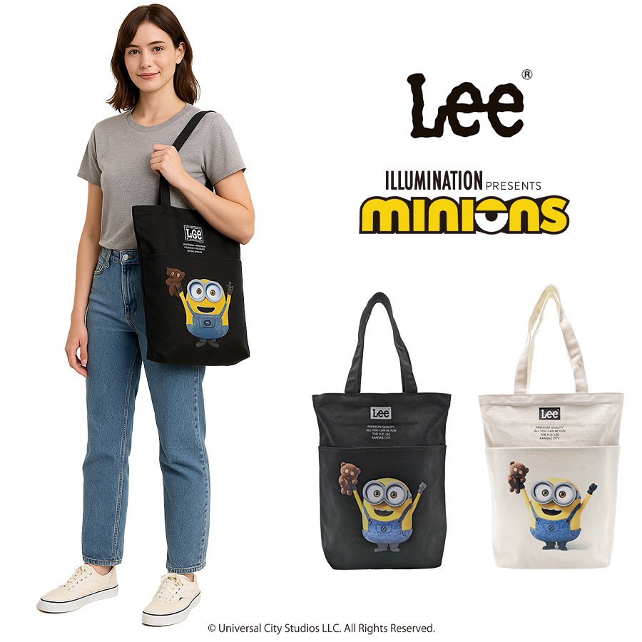 Lee】 320-30020 トートバッグ ミニオンコラボ MINIONS キャラクター