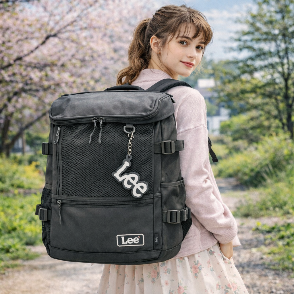 Lee（リー） リュック 大容量 スクエアリュック 34L リュックサック