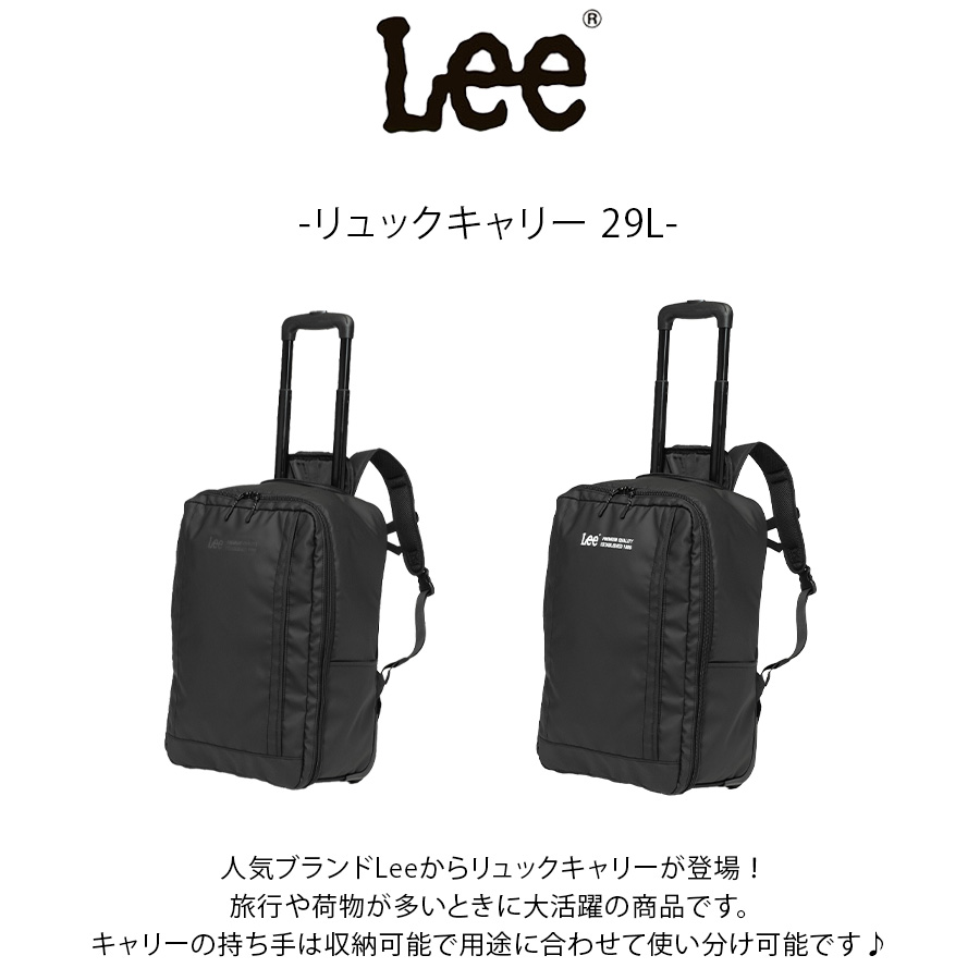 AHA リュック&キャリーバッグ Lee】 320-9061 キャリーリュック 29L 2〜3泊 バックパック キャリー