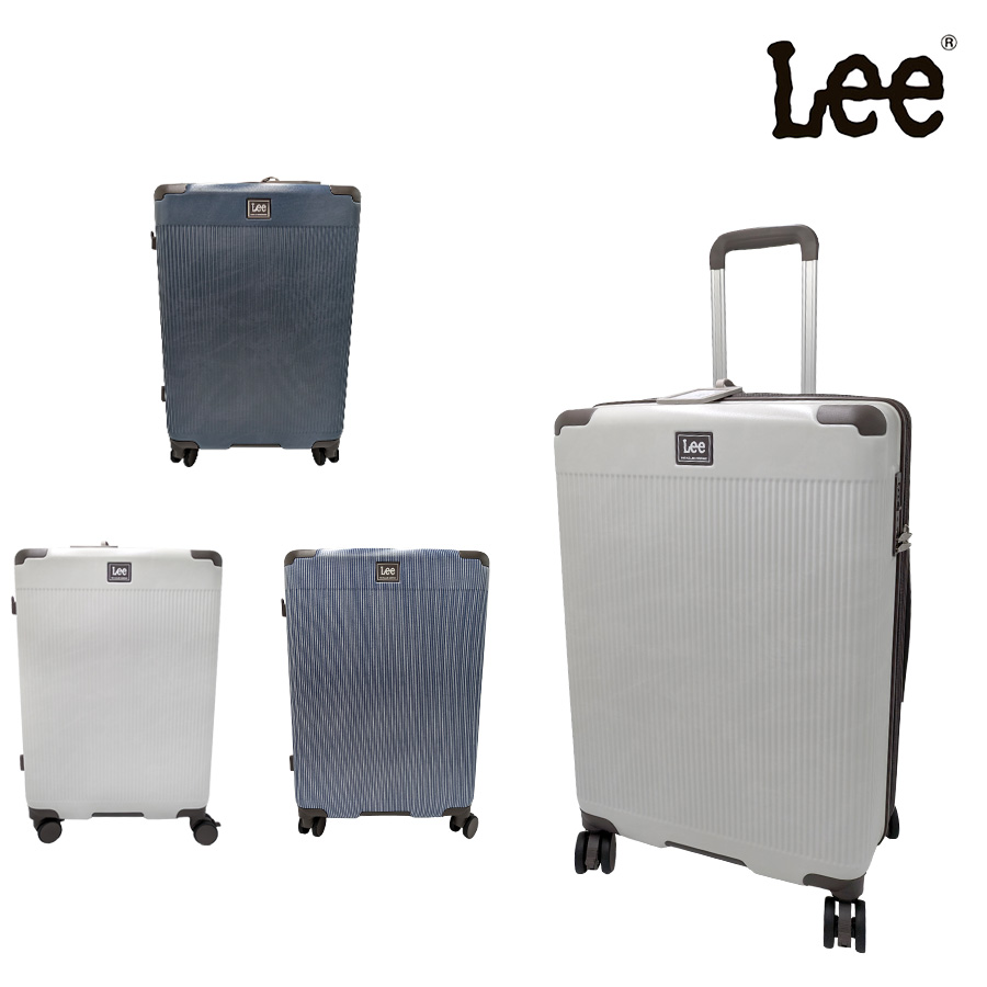 Lee】320-9071 キャリーケース 24インチ 拡張機能付き 63-72L 4-5泊