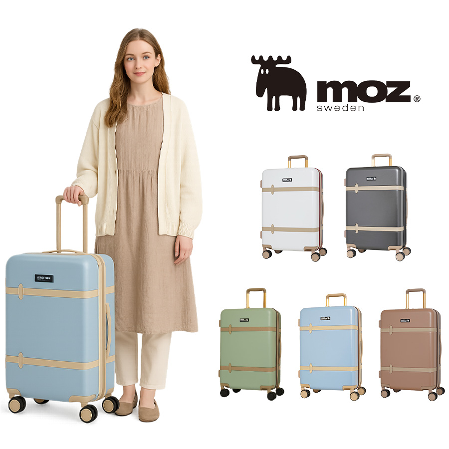 moz（モズ） 【moz】 mz0859-57 トランク風キャリーケース 56-65L