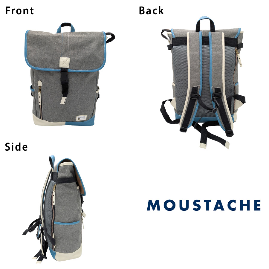 MOUSTACHE】yuq5769 リュック リュックサック 大容量 かばん 普段使い
