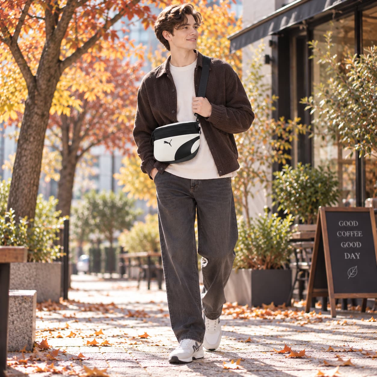PUMA（プーマ） インサイド ショルダーバッグ ショルダー 斜め掛け