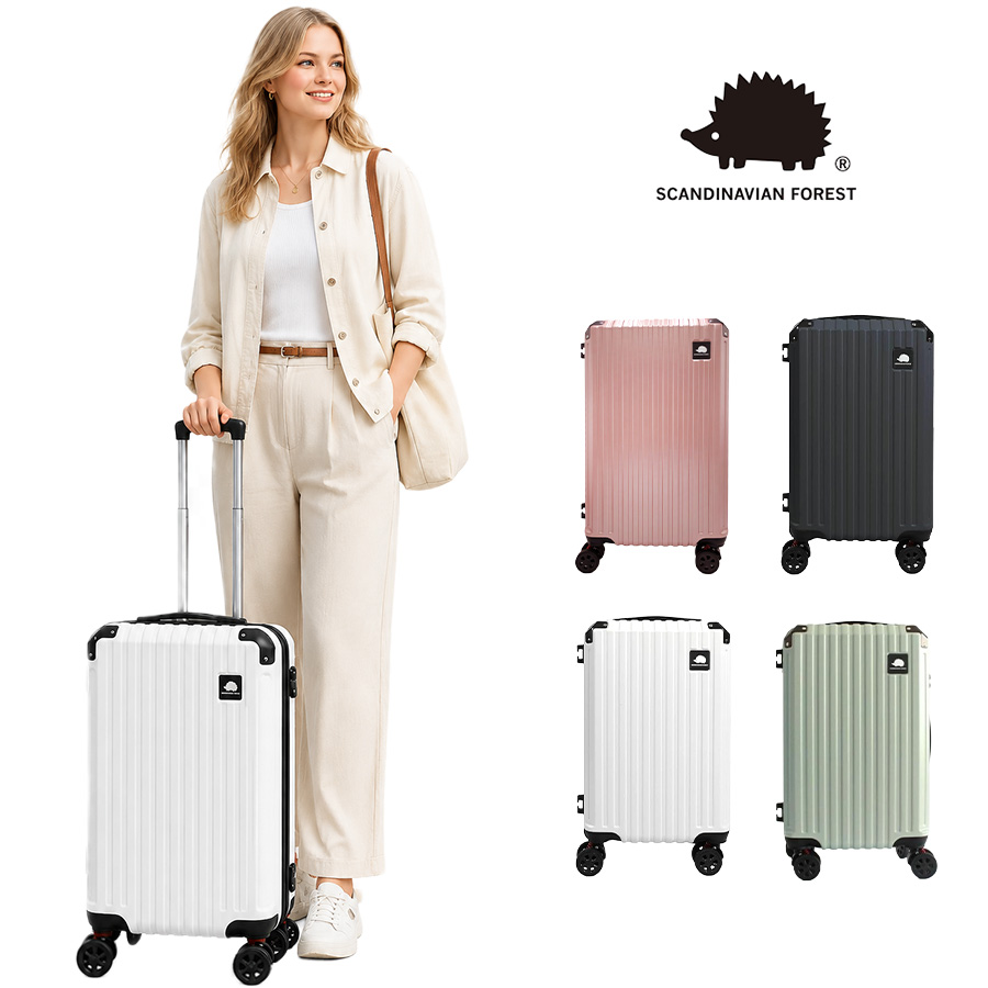 SCANDINAVIAN FOREST キャリーケース 38L Sサイズ 大容量 スーツケース