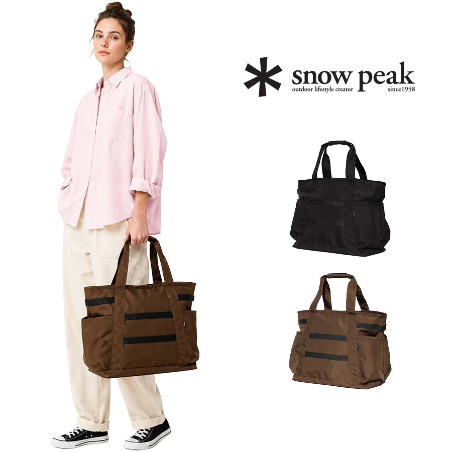snow peak（スノーピーク） snowpeak Recycled Cordura Tote Bag