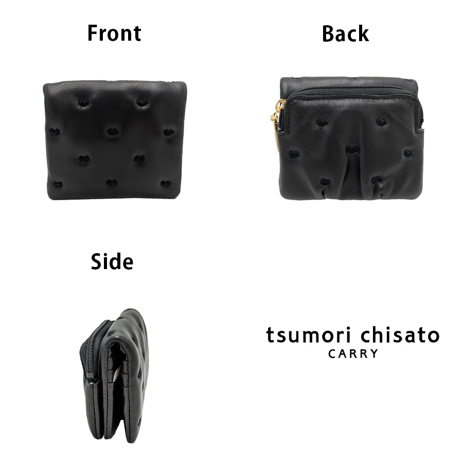 ・・・　新品　訳あり　日本製 【 tsumori chisato】F寸 tsumori chisato CARRY】57885 プチネコ 折り財布 財布 さいふ サイフ