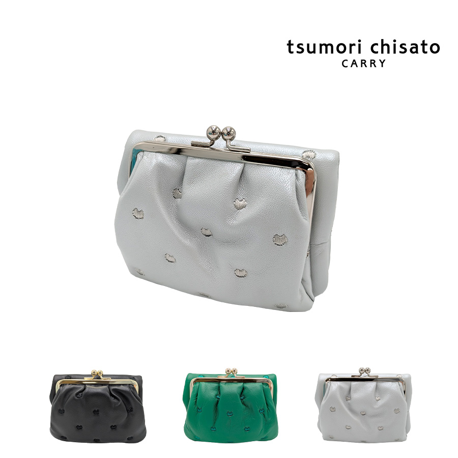 tsumori chisato CARRY】57886 プチネコ 折り財布 財布 さいふ サイフ