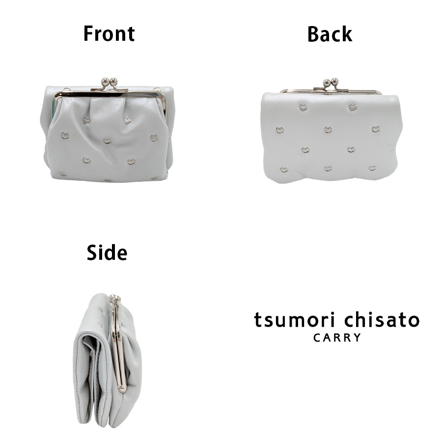 tsumori chisato CARRY】57886 プチネコ 折り財布 財布 さいふ サイフ