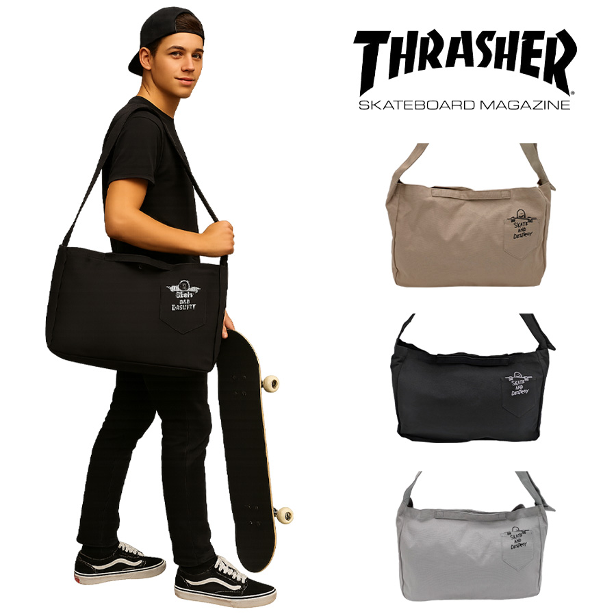 THRASHER（スラッシャー） THRASHER thr274 ハンプショルダーバッグ